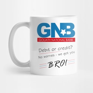 Goliath National Bank Mug